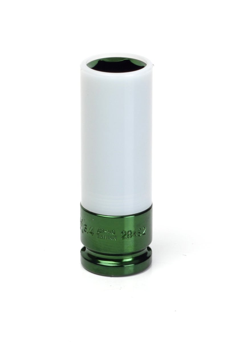 SUNEX TOOLS 28492 1/2-Inch Drive 3/4-Inch Extra Thin Wall Wheel Protector Impact Socket - Image 1